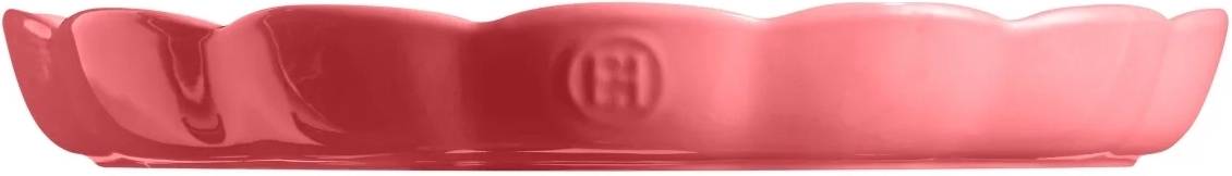 Emile Henry Madeleine Forma na koláč, nízká, 31 cm, Rose Candy