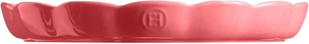 Emile Henry Madeleine Forma na koláč, nízká, 31 cm, Rose Candy