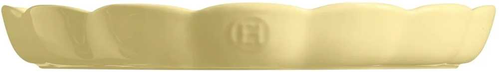 Emile Henry Madeleine Forma na koláč, nízká, 31 cm, Vanille