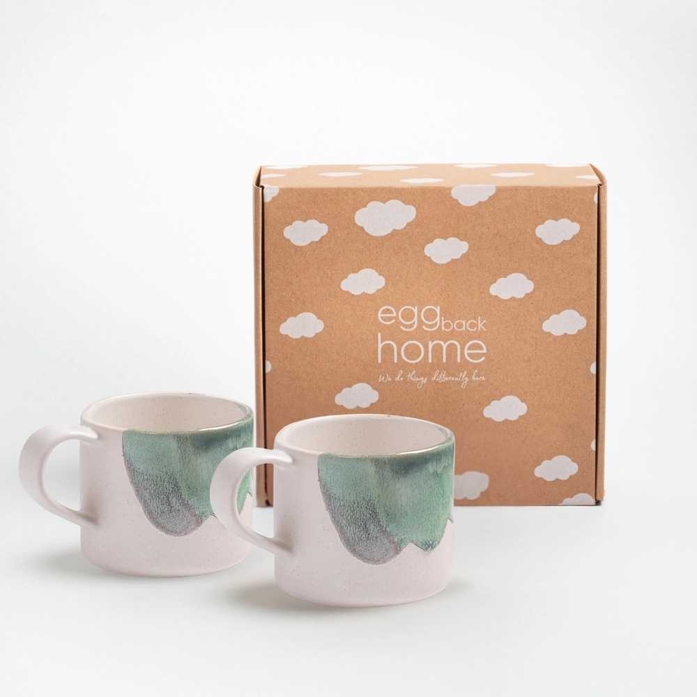 Egg Back Home Douro Sada kameninových hrnků My Favourite, 2 ks, 360 ml