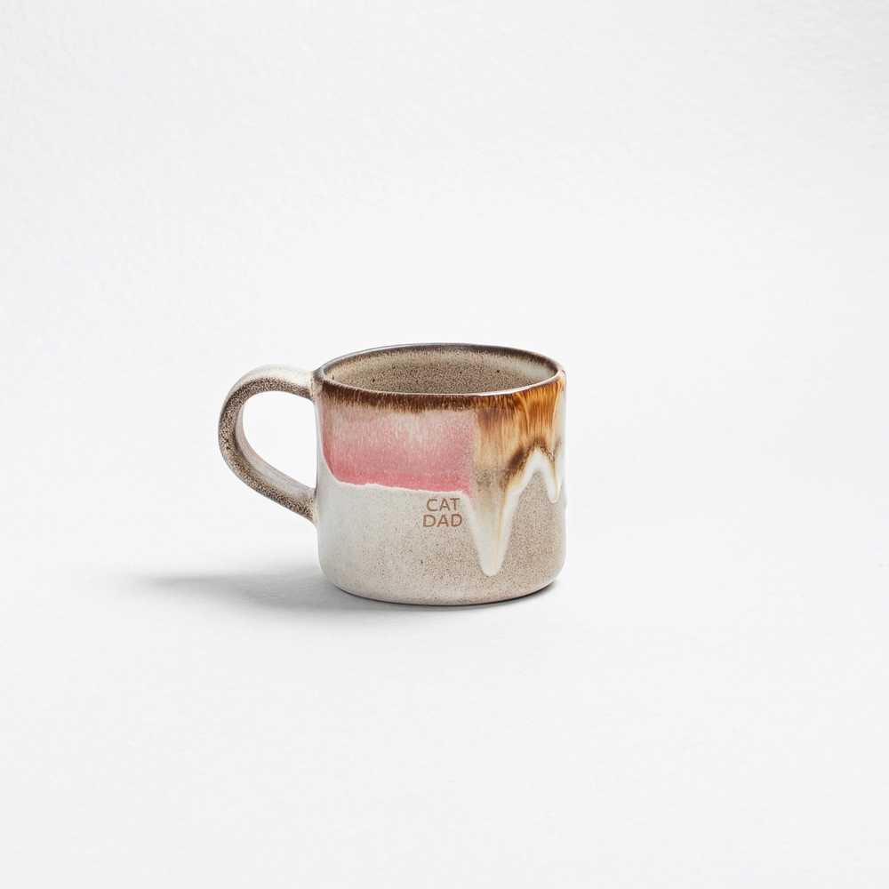 Egg Back Home Melting Ice Cream Sada kameninových hrnků Cat Mom & Dad, 360 ml