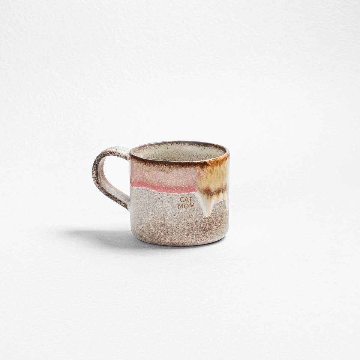 Egg Back Home Melting Ice Cream Sada kameninových hrnků Cat Mom & Dad, 360 ml