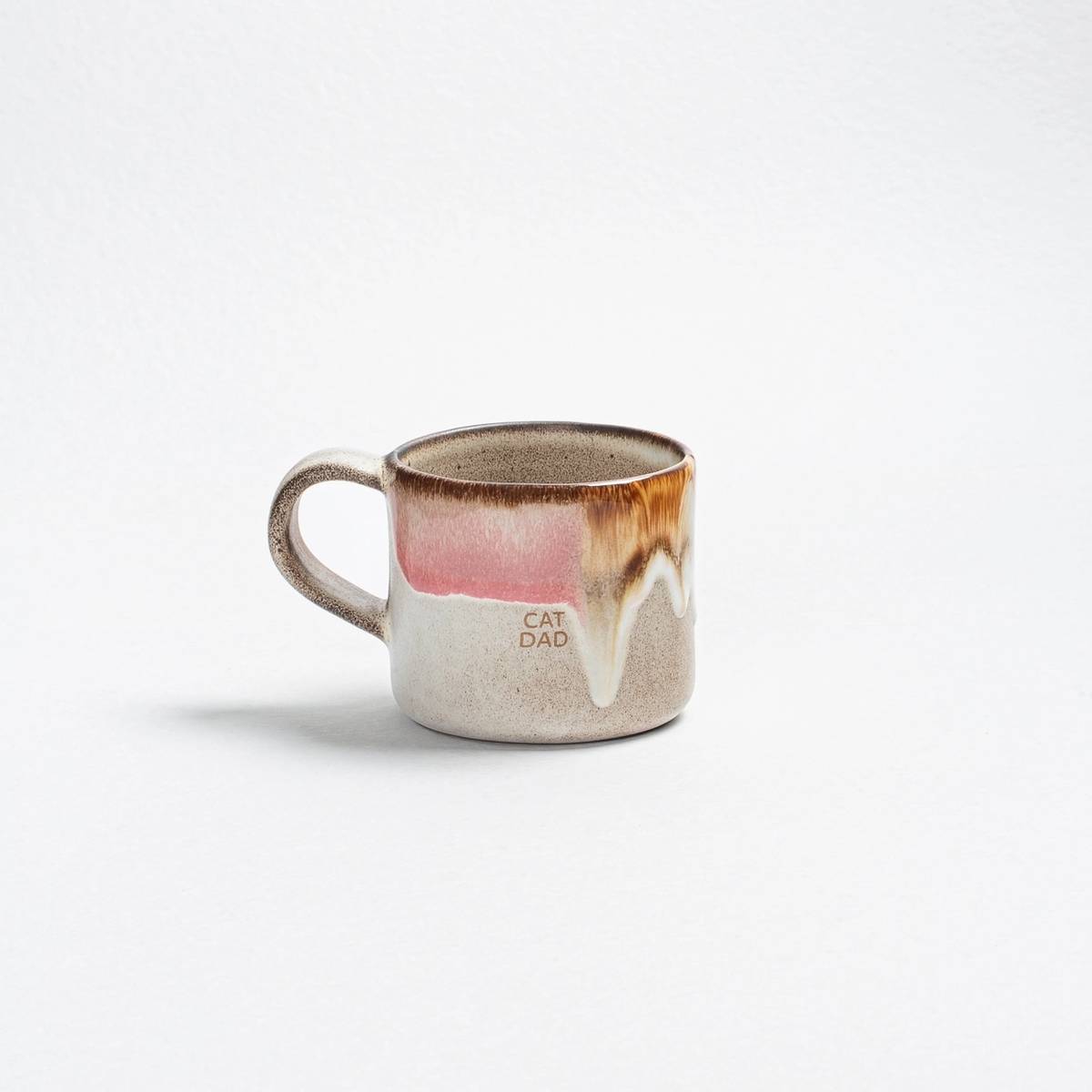 Egg Back Home Melting Ice Cream Kameninový hrnek Cat Dad, 360 ml