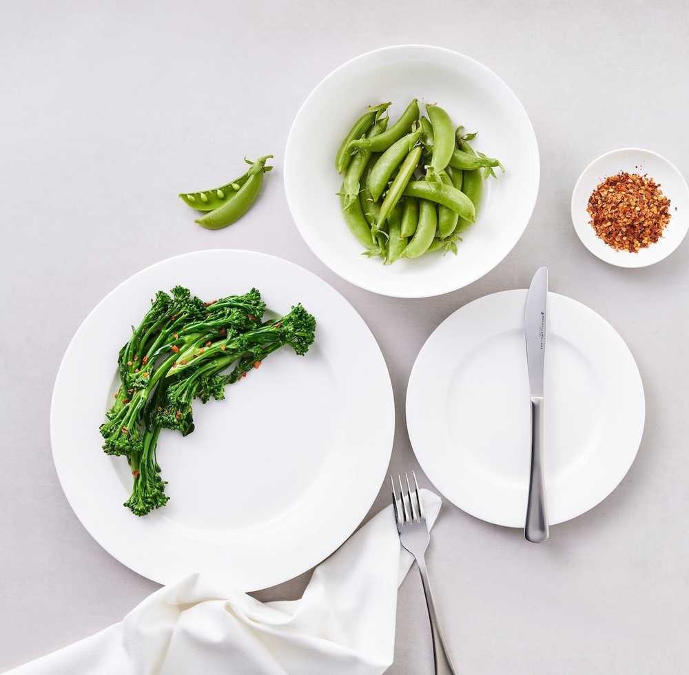 Maxwell & Williams White Basics Rim Dezertní talíř, 19 cm