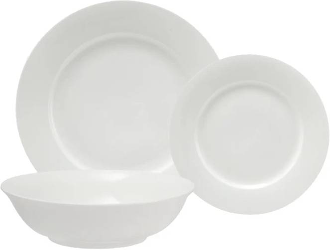 Maxwell & Williams White Basics Rim Jídelní sada, 12 ks