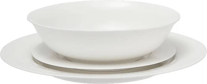 Maxwell & Williams White Basics Rim Jídelní sada, 12 ks