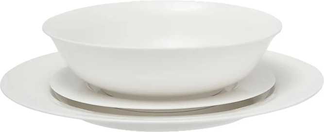 Maxwell & Williams White Basics Rim Jídelní sada, 12 ks