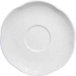 Maxwell & Williams White Basics Rococo Šálek s podšálkem, 240 ml