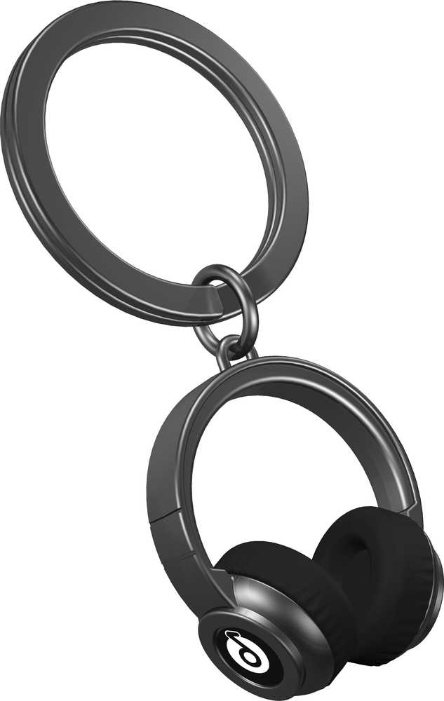 Meta[l]morphose Klíčenka se sluchátky, černá