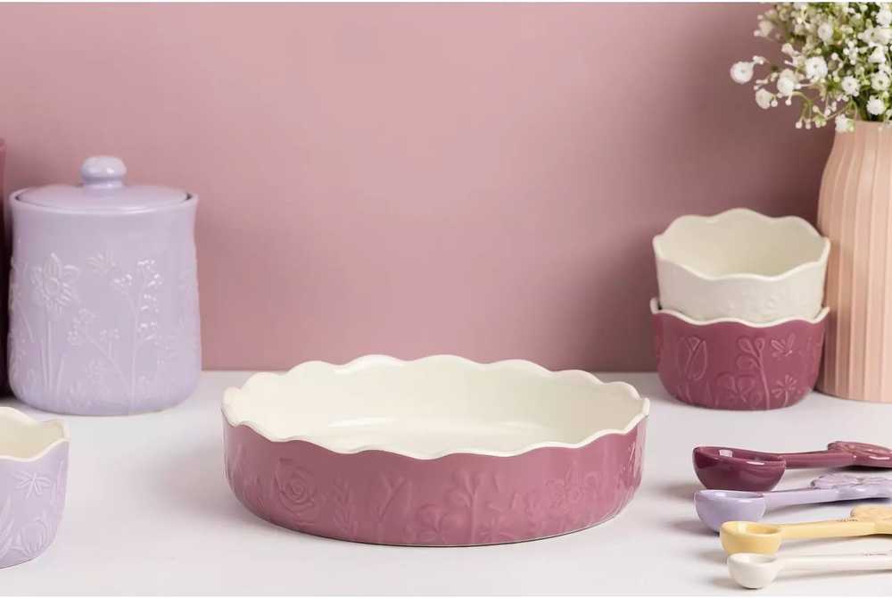 Mason Cash In The Meadow Forma na koláč, 23 cm, růžová