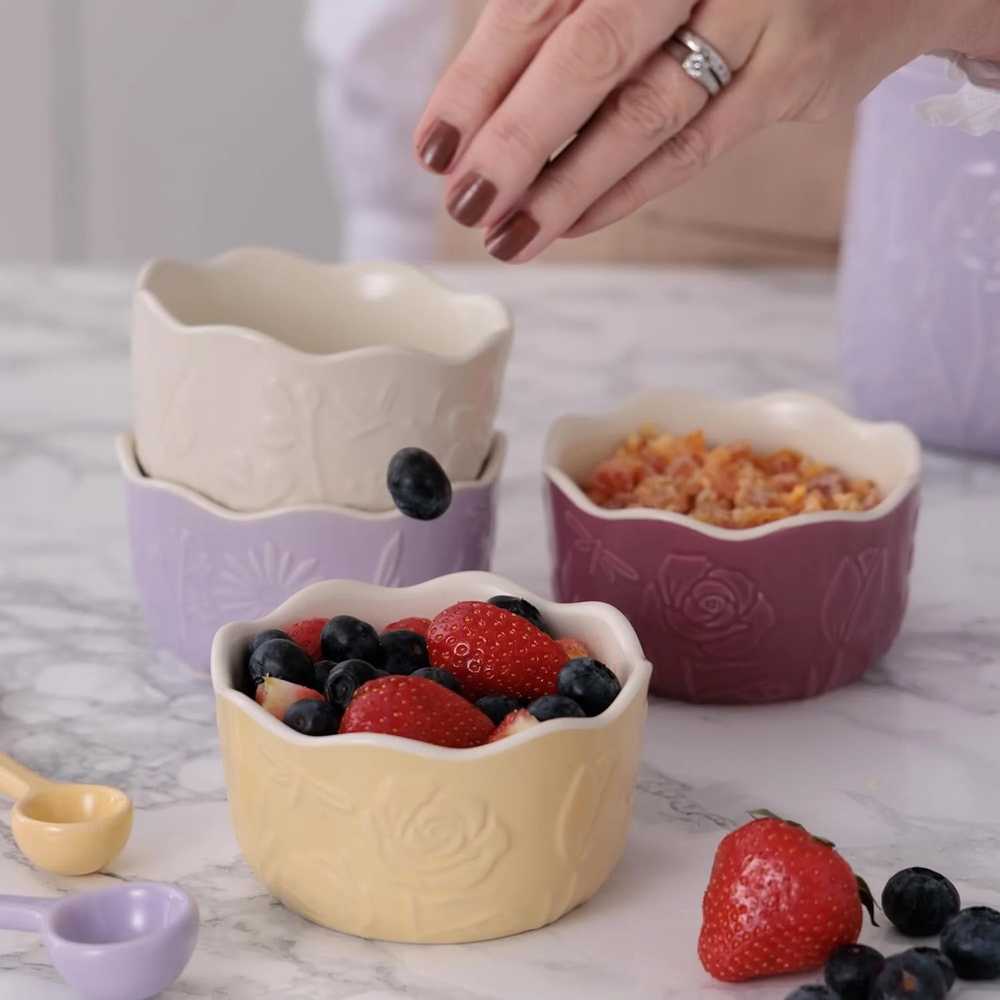 Mason Cash In The Meadow Sada forem ramekin, 4 ks