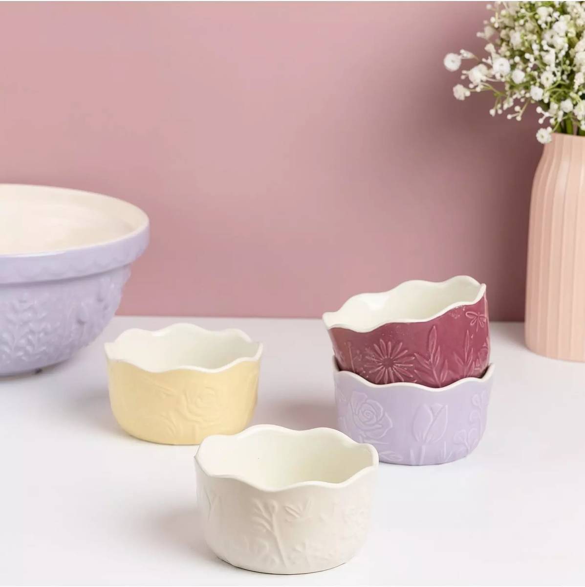 Mason Cash In The Meadow Sada forem ramekin, 4 ks