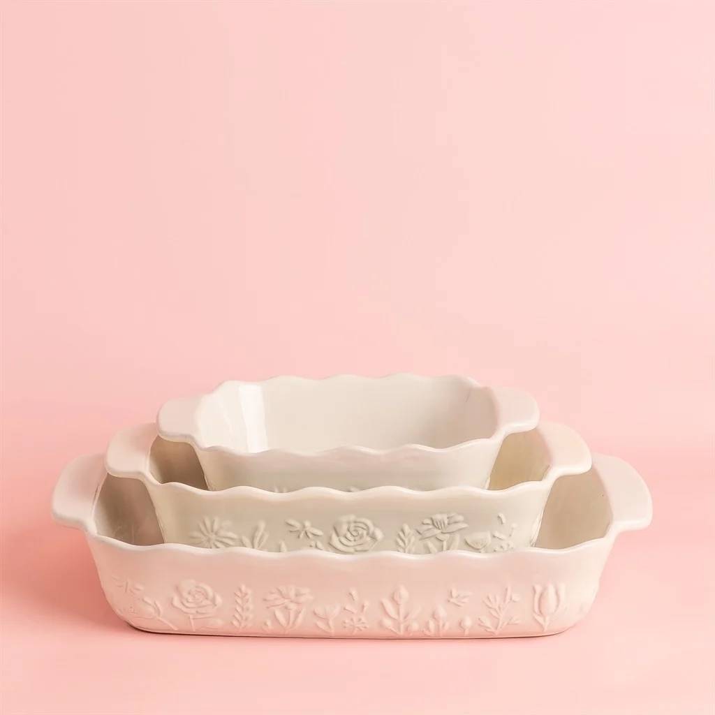 Mason Cash In The Meadow Zapékací mísa, 22.5 cm, krémová