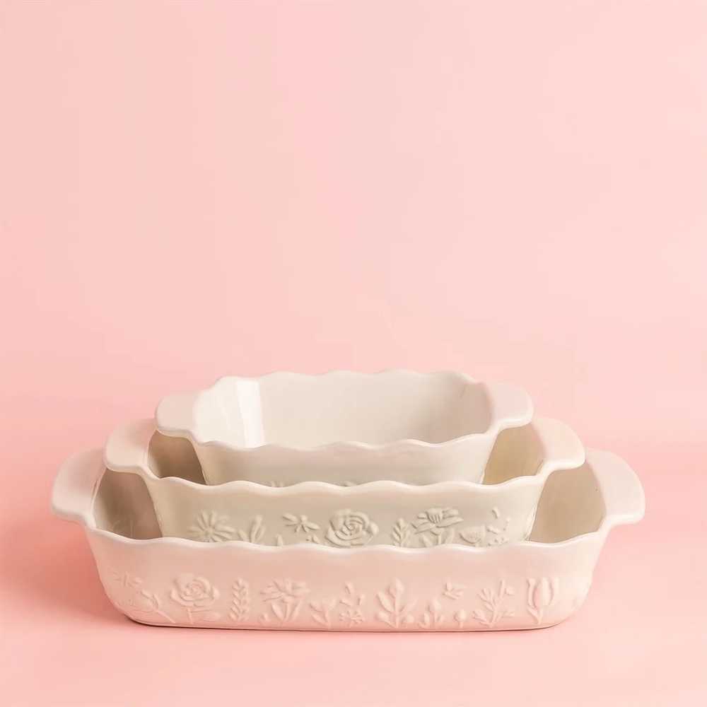 Mason Cash In The Meadow Zapékací mísa, 22.5 cm, krémová