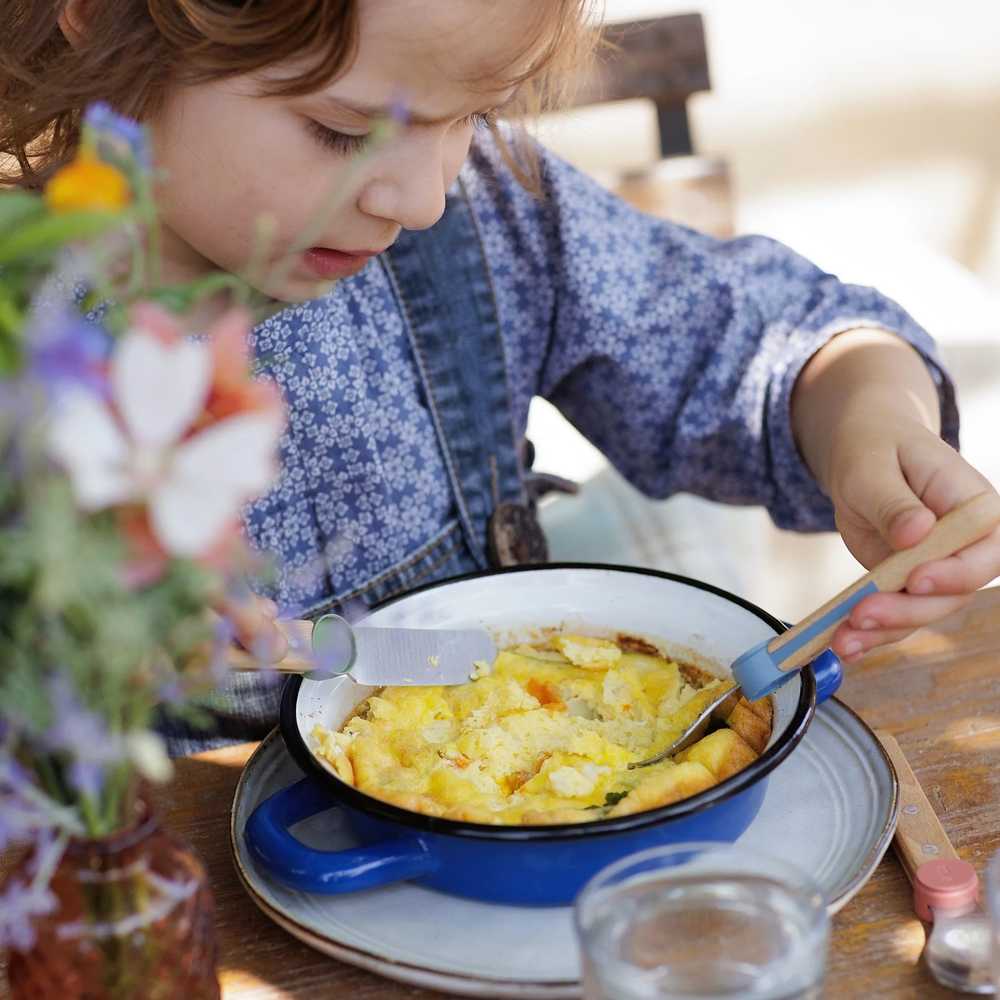 Opinel Le Petit Gourmet Sada dětských příborů, korálová