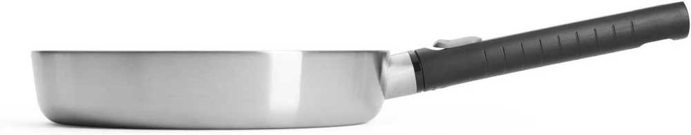 Woll Logic Steel Nerezová pánev s odnímatelnou rukojetí, 24 cm