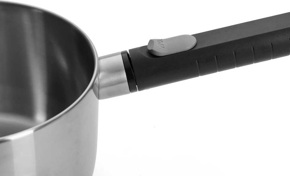 Woll Logic Steel Nerezový rendlík s odnímatelnou rukojetí, 18 cm
