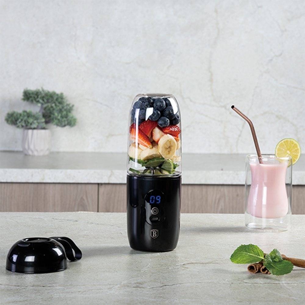 Berlingerhaus Mixér na smoothie na USB nabíjení, černá