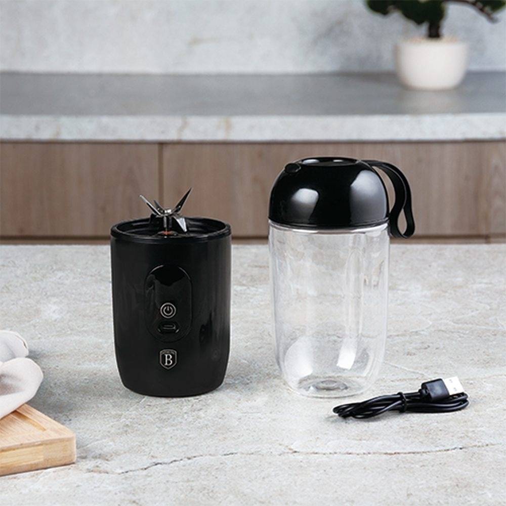 Berlingerhaus Mixér na smoothie na USB nabíjení, černá