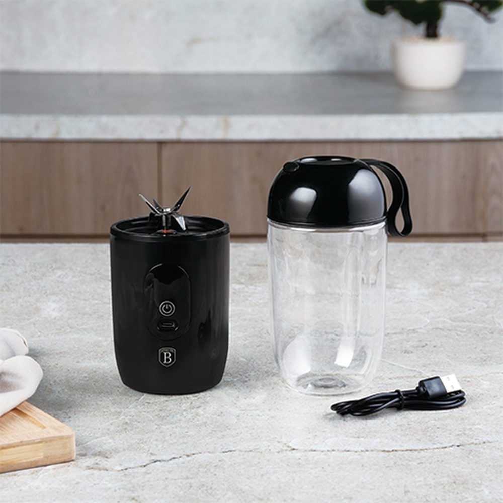 Berlingerhaus Mixér na smoothie na USB nabíjení, černá