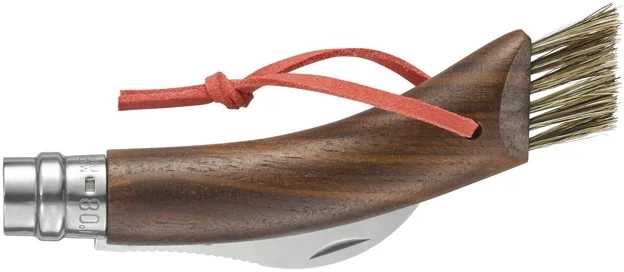 Opinel Houbařský nůž N°08 Black Walnut, 8 cm, dárkový box