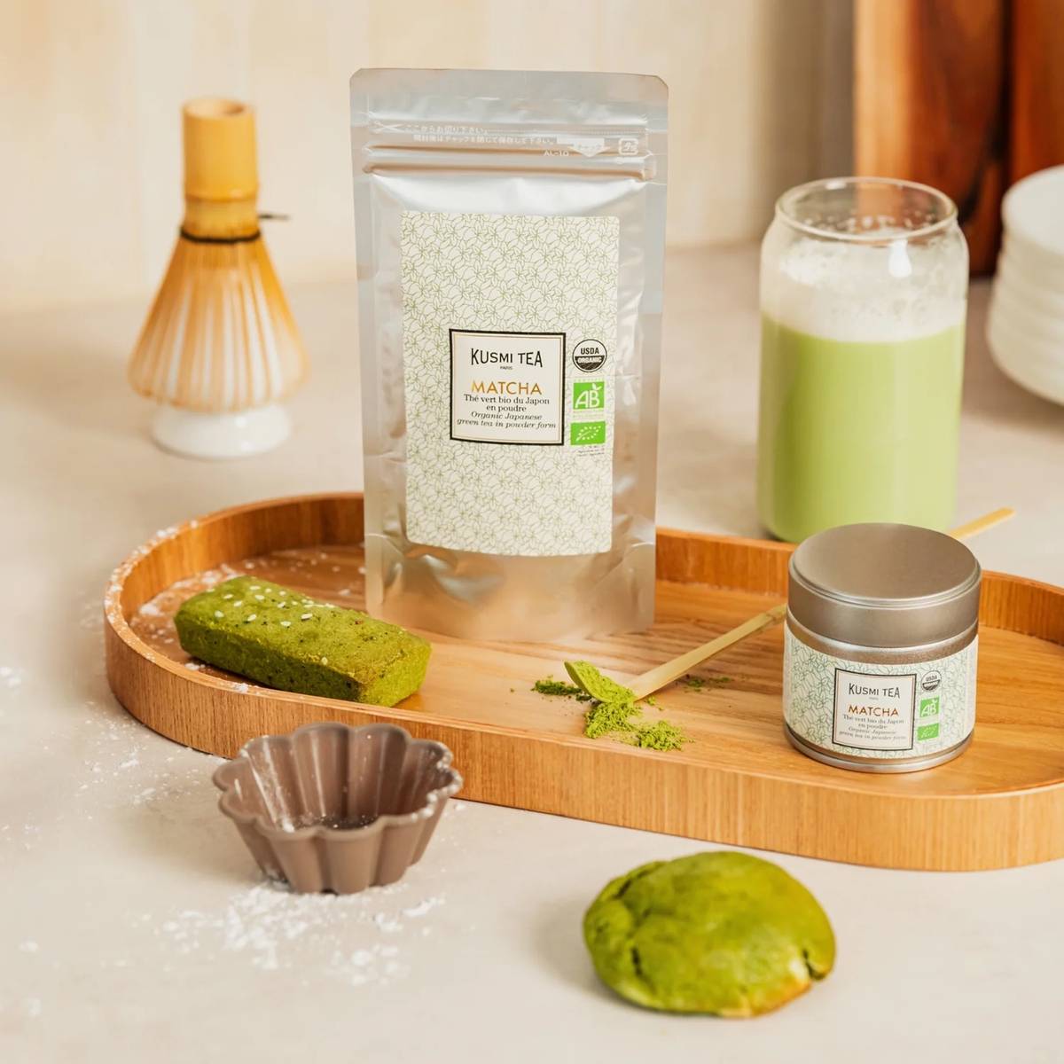 Kusmi Tea Sada pomůcek na přípravu matcha, 2 ks