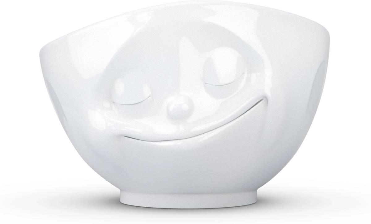 58products Porcelánová miska Tassen 58products 1000 ml | Šťastná - POŠKOZENÁ KRABICE