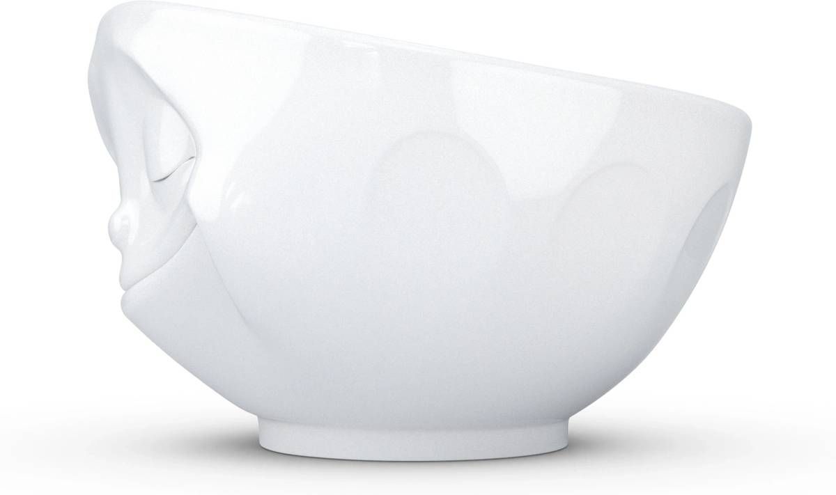 58products Porcelánová miska Tassen 58products 1000 ml | Šťastná - POŠKOZENÁ KRABICE