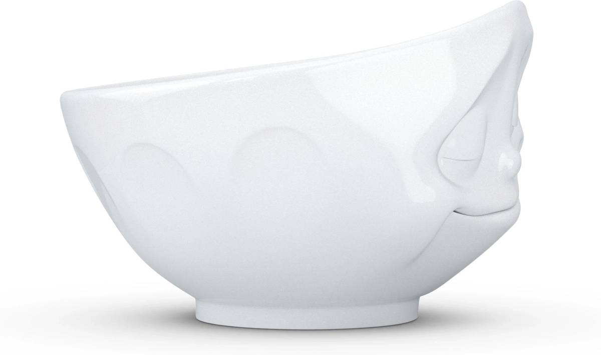 58products Porcelánová miska Tassen 58products 1000 ml | Šťastná - POŠKOZENÁ KRABICE