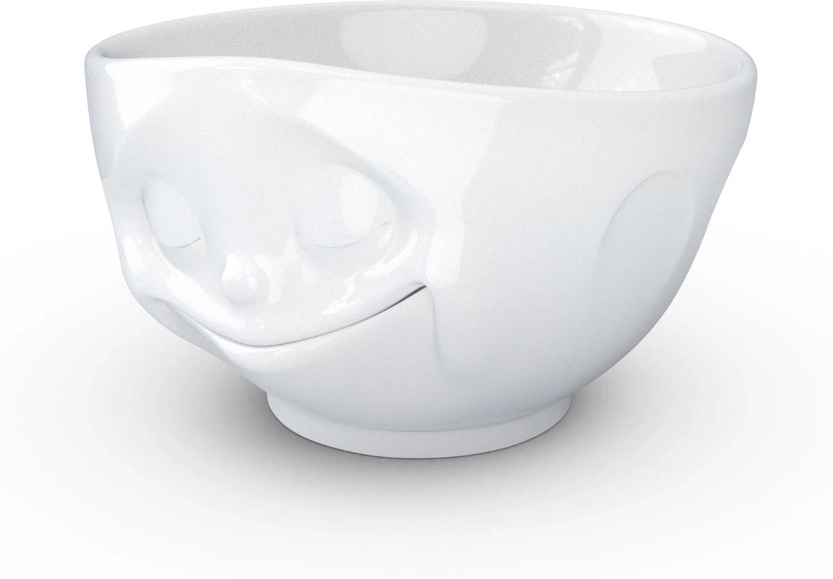 58products Porcelánová miska Tassen 58products 1000 ml | Šťastná - POŠKOZENÁ KRABICE