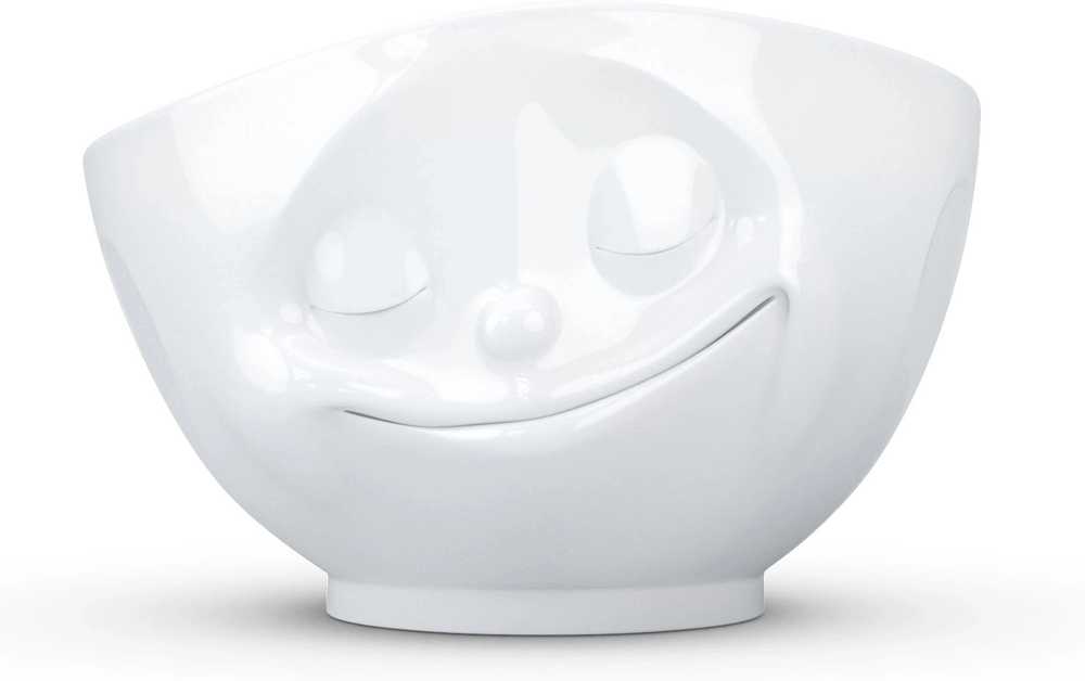 58products Porcelánová miska Tassen 58products 1000 ml | Šťastná - POŠKOZENÁ KRABICE