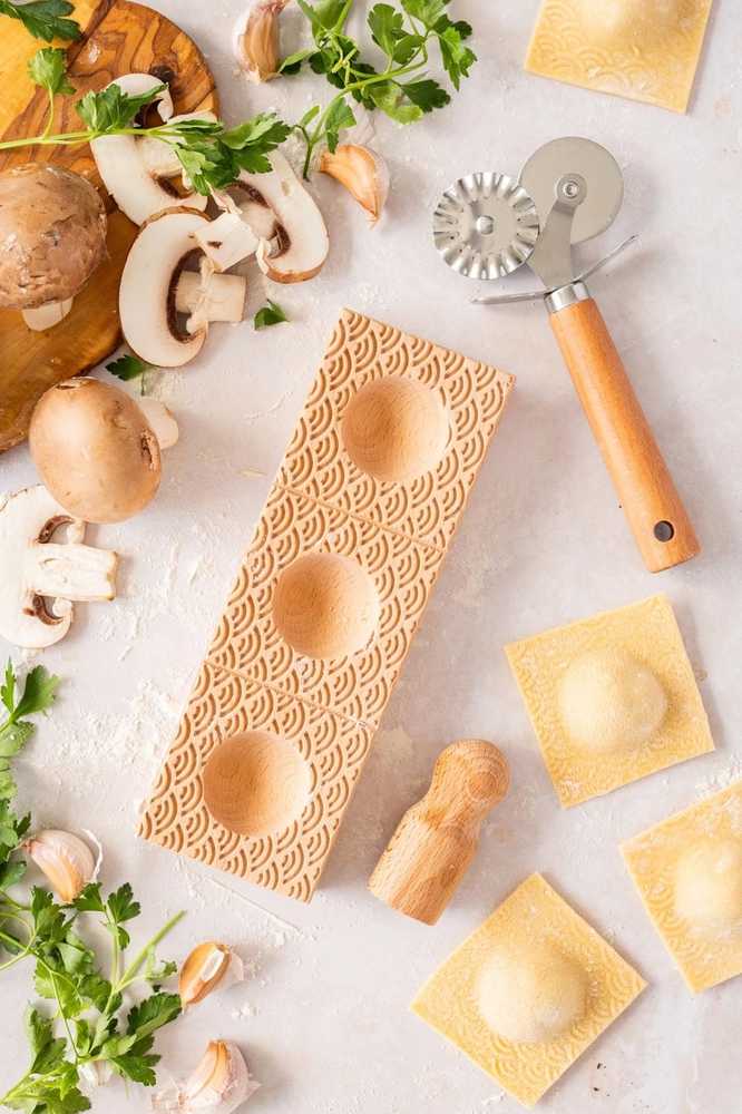 KitchenCraft World of Flavours Sada na přípravu raviol, 3 ks