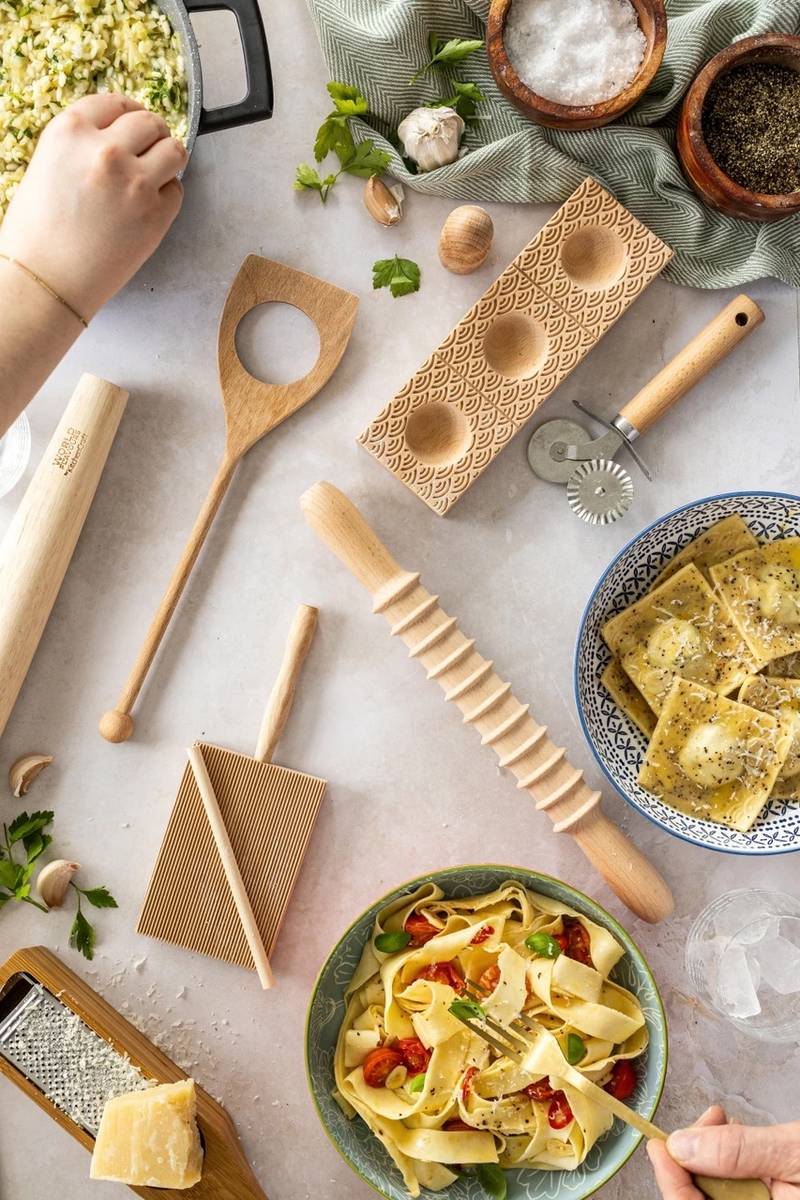 KitchenCraft World of Flavours Sada na přípravu raviol, 3 ks