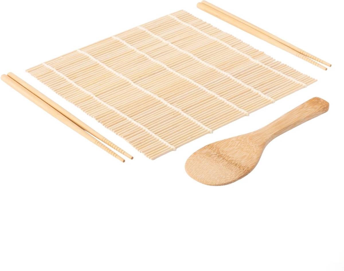 KitchenCraft World of Flavours Sada pro přípravu sushi, 4 ks