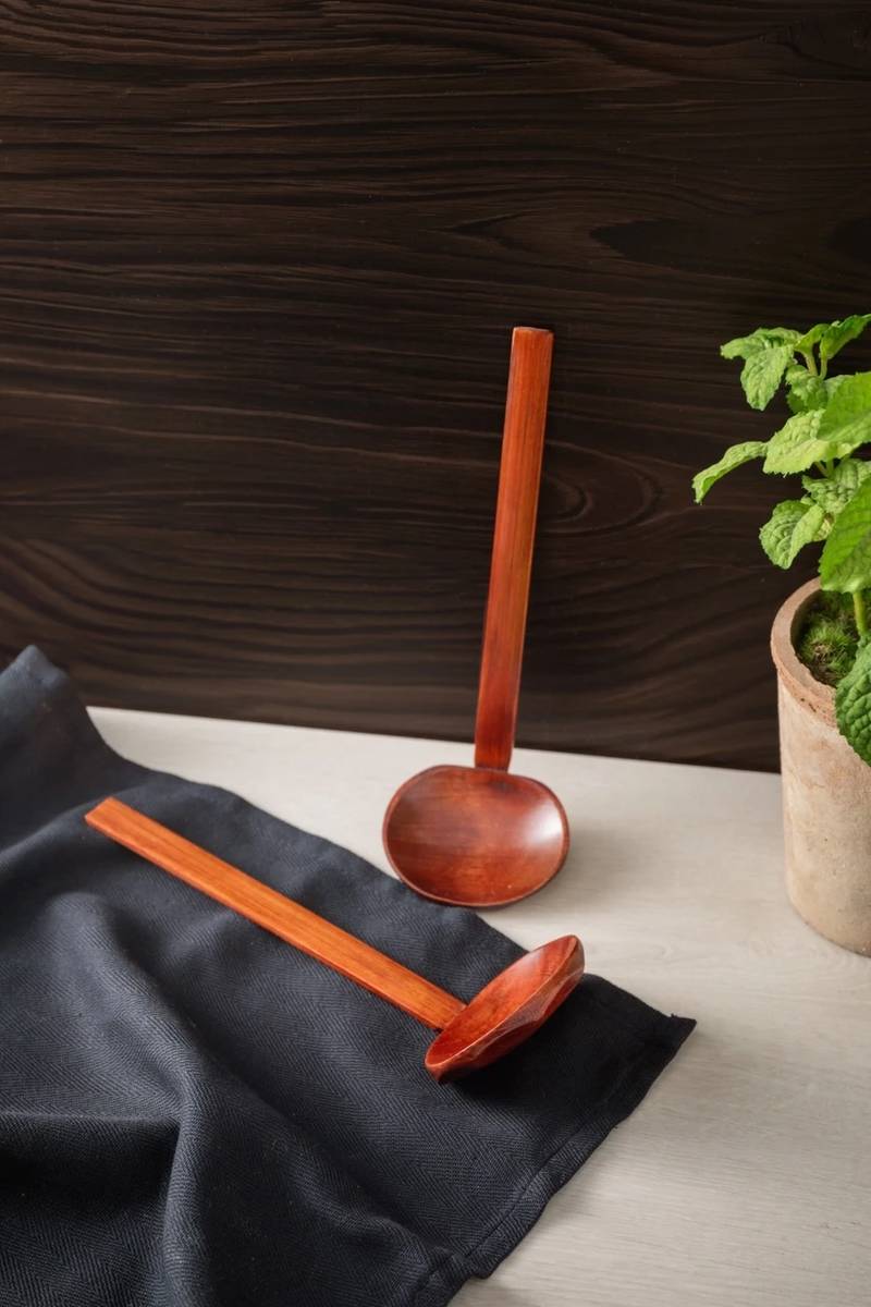 KitchenCraft World of Flavours Sada lžic na ramen, 2 ks