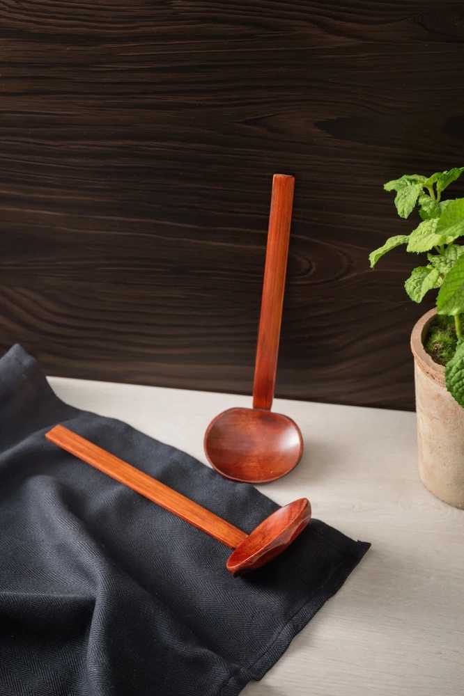 KitchenCraft World of Flavours Sada lžic na ramen, 2 ks