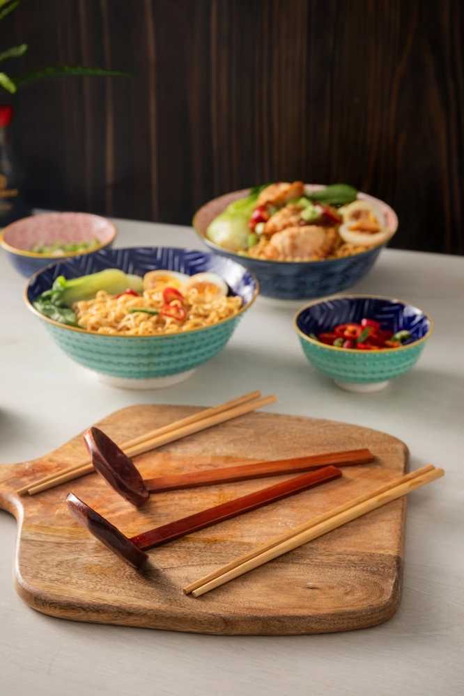 KitchenCraft World of Flavours Sada lžic na ramen, 2 ks
