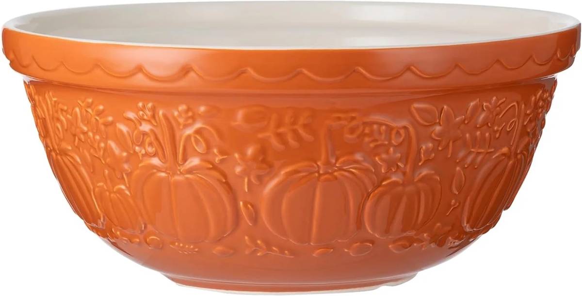 Mason Cash Pumpkin Mísa na těsto, 4 l, dýně, oranžová