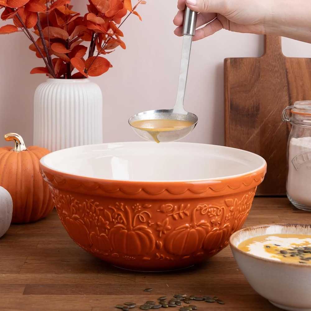 Mason Cash Pumpkin Mísa na těsto, 4 l, dýně, oranžová
